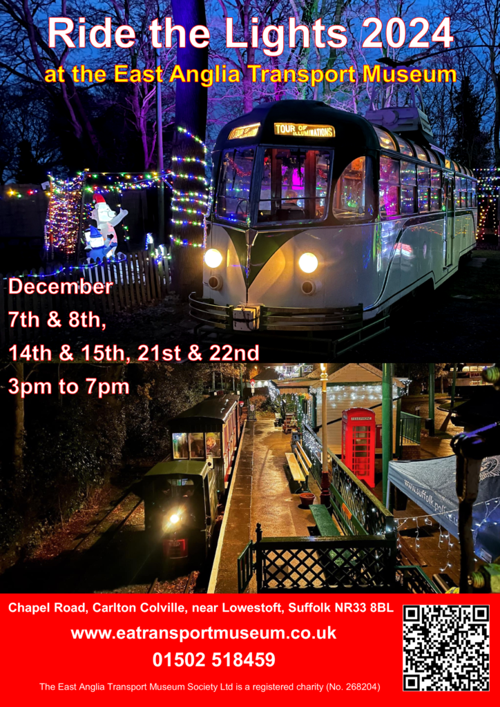 Ride the Lights 2024 East Anglia Transport Museum